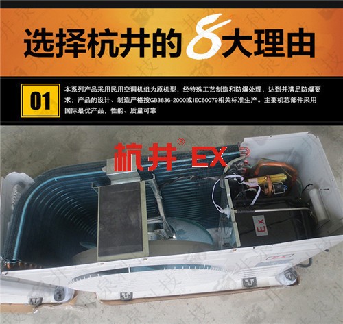 烃类仓库防爆空调机案例图